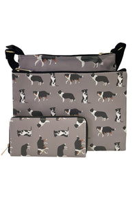 Border Collie Bag Collection - Clutch