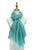 Made In Italy Plain Bamboo Scarf - Turquoise