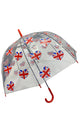 Union Jack Clear Umbrella Collection (Long)