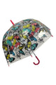 Butterfly Print Clear Umbrella Collection (Long)