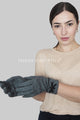 Preppy Style Bow Touchscreen Gloves