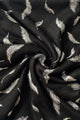Silver Feather Print Snood