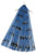 Border Collie Print Frayed Scarf