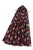 Foiled Polka Dot Frayed Scarf