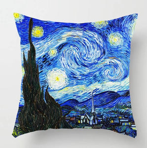 Van Gogh Starry Night Cushion Cover