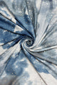 Watercolour Foiled Speckle Frayed Scarf