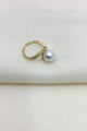 Pearl & Diamante Twist Detail Ring
