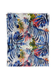 Safari Zebra Print Frayed Scarf
