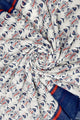 Nautical Fish Stripe Print Scarf