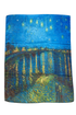 Van Gogh Post Impressionist Starry Night Over The Rhone Painting Print Art Silk Scarf
