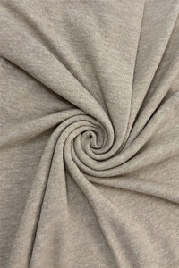 Plain Cuffed Diagonal Drape Wool Poncho