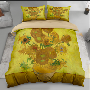 Van Gogh Sunflowers Duvet Cover Set
