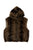 Luxe  Faux Fur Hooded Gilet
