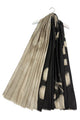 Ombre Ink Floral Print Frayed Scarf