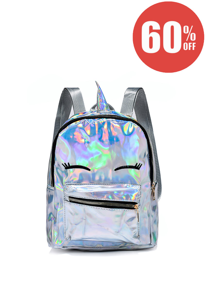 Holographic Unicorn Eyelash Backpack– Fashion Scarf World