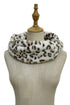 Soft Furry Leopard Print Snood