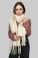 Plain Tassel Blanket Scarf