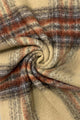 Woven Check Tassel Scarf