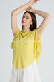 Plain Curved Chiffon Poncho/Cover Up