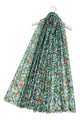 Vintage Floral Frayed Scarf
