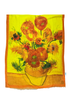 Van Gogh Twelve Sunflowers Print Scarf