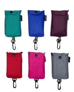 Plain Foldable Shopper Bags (Pack of 12) - Assorted Pack
