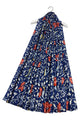 'Medway' Impressionist Print Wool Frayed Scarf
