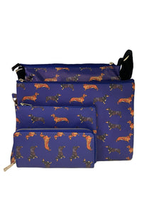 Dachshund Sausage Dog Bag Collection - Navy