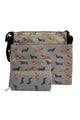 Dachshund Sausage Dog Bag Collection - Grey