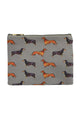 Dachshund Sausage Dog Bag Collection - Grey