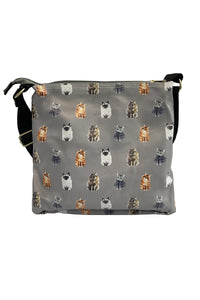 Cat Print Bag Collection - Grey