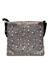Bee Print Bag Collection - Grey