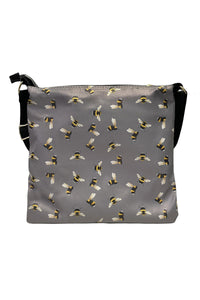Bee Print Bag Collection - Grey
