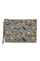 British Wildlife Bird Print Bag Collection - Grey