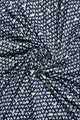 Mini Love Heart & Foiled Gold Scarf
