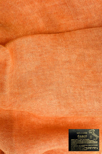 Made In Italy Plain Bamboo Scarf - Peach