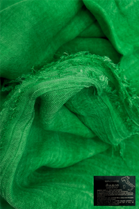 Made In Italy Plain Bamboo Scarf - Forest Green