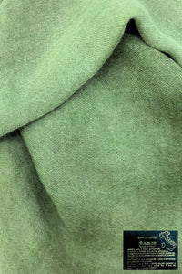 Made In Italy Plain Bamboo Scarf - Army Green