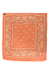 Made In Italy Paisley Modal Square Scarf