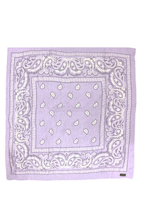 Made In Italy Paisley Modal Square Scarf