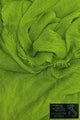 Made In Italy Plain Modal/Linen Frayed Scarf