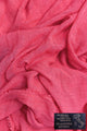 Made In Italy Plain Modal/Linen Frayed Scarf