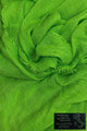 Made In Italy Plain Modal/Linen Frayed Scarf