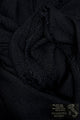 Made In Italy Plain Modal/Linen Frayed Scarf