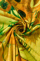 Van Gogh Sunflowers Art Print Wool Tassel Scarf