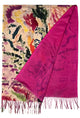 Matisse 'La Japonaise' Art Wool Tassel Scarf