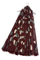 Leopard and Zebra Love Heart Print Frayed Scarf