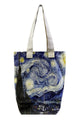 Van Gogh Starry Night Art Print Cotton Tote Bag (Pack of 3)