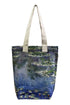 Monet Water Lily Art Print Cotton Tote Bag