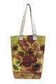 Van Gogh Sunflowers Art Print Cotton Tote Bag (Pack of 3)